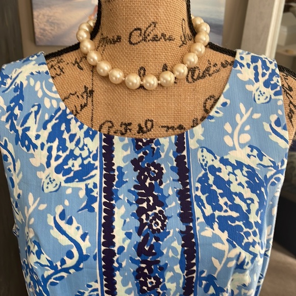 👗NWT👗 - Lilly Pulitzer Mila stretch shift turtley awesome size 10 - Picture 2 of 14